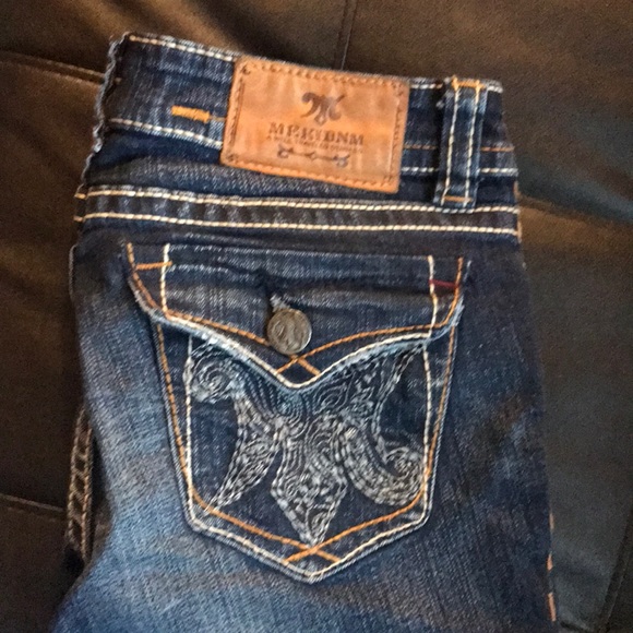 MEK 27w 34L Jodhpur Straight Jeans like new! - Picture 2 of 8